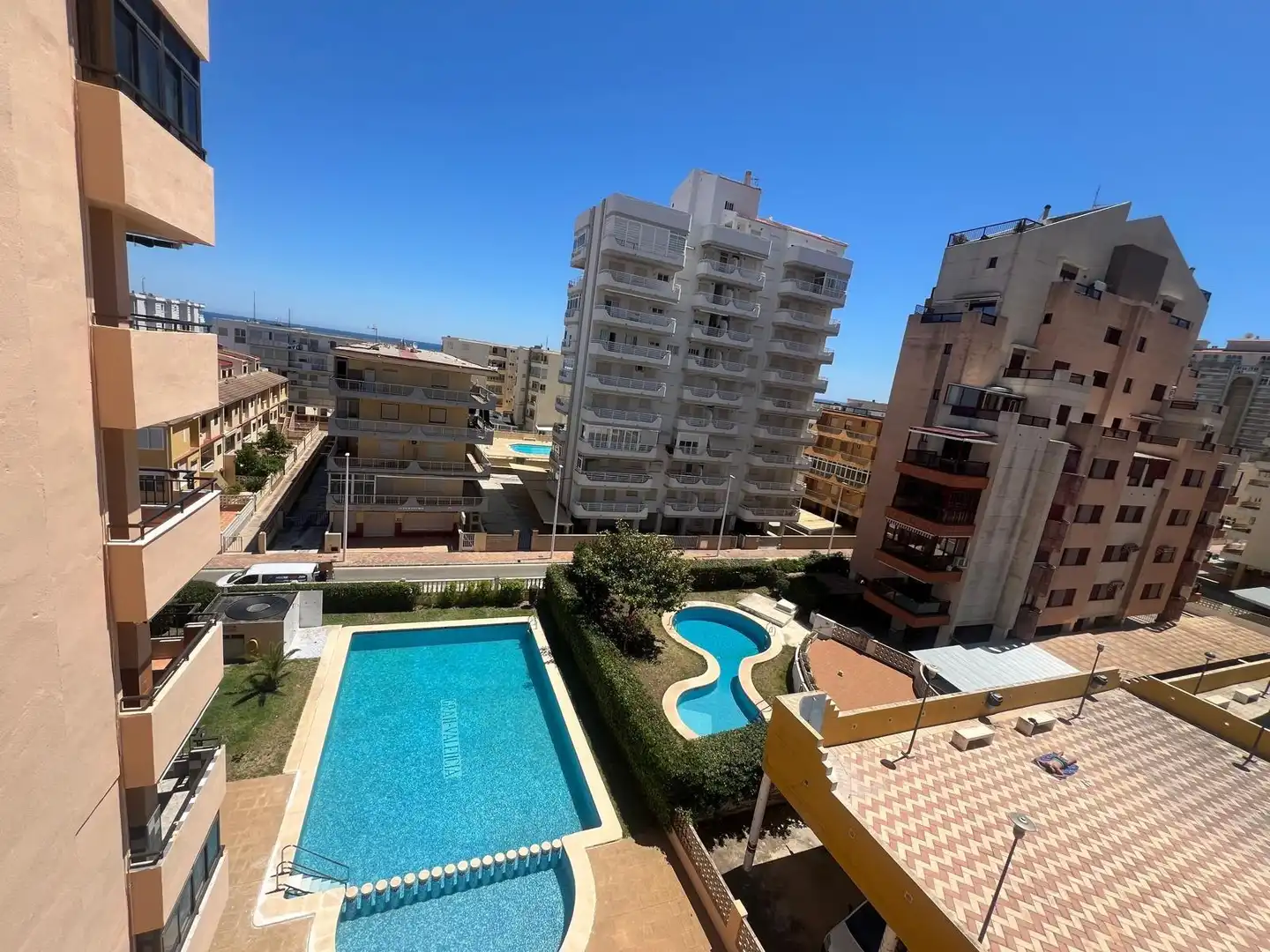 Swimming pool of Apartments for sale in Tavernes de la Valldigna  with Terrace, Furnished and Community pool