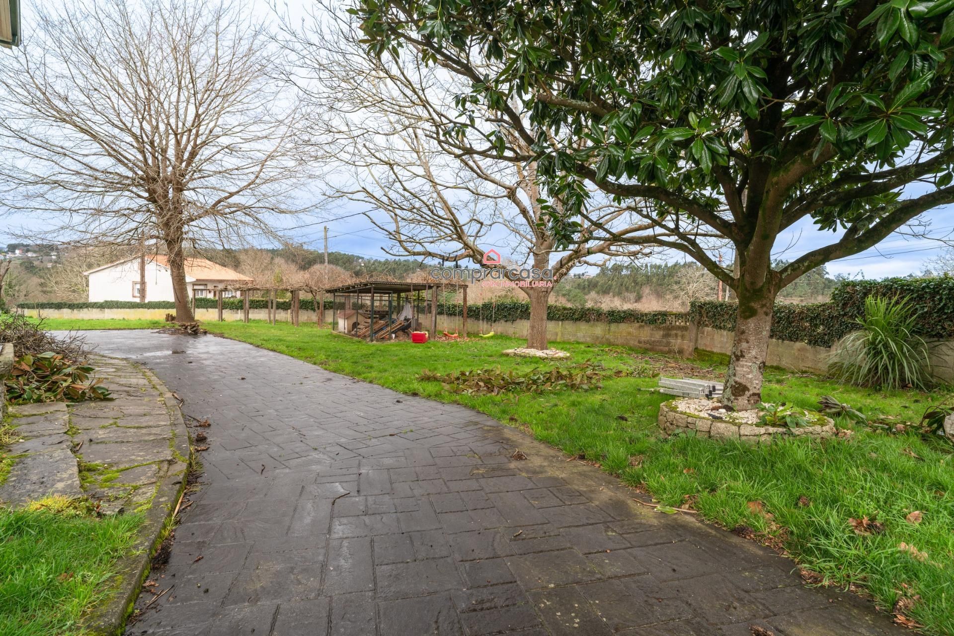 Vista exterior de Casa o chalet en venta en Cambre  con Jardín privado, Terraza y Trastero