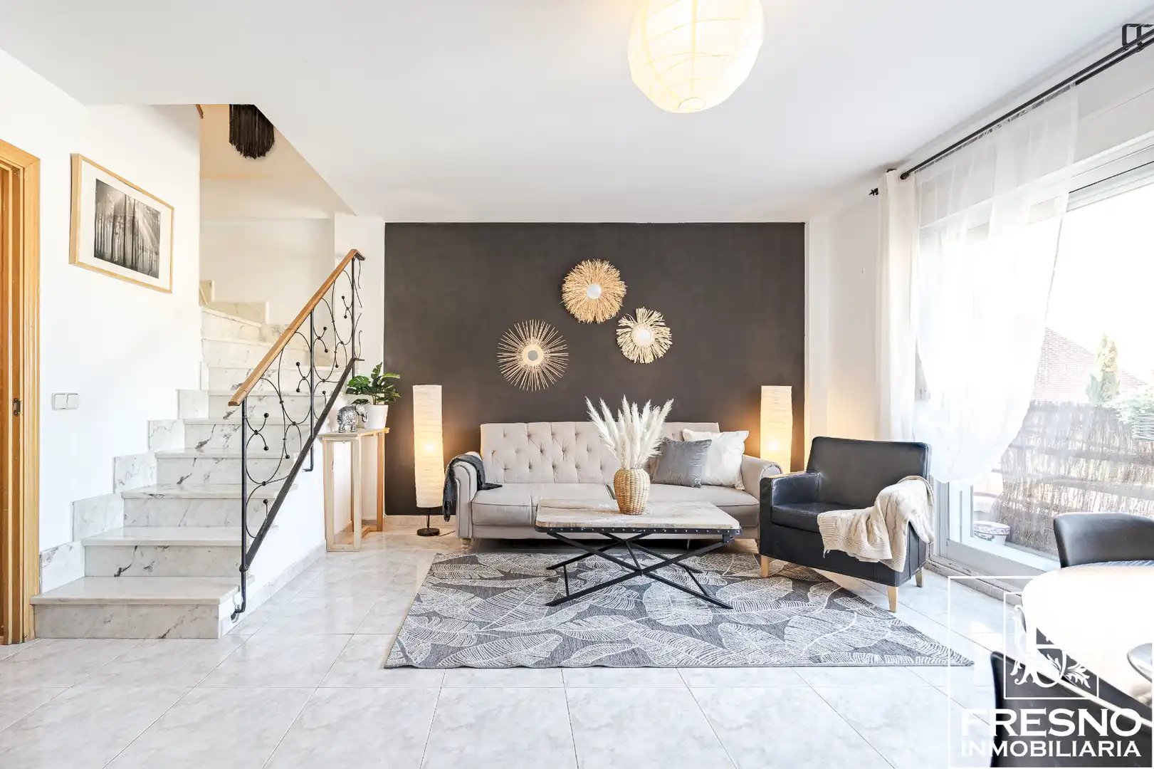 Living room of Duplexes for sale in Cobeña  with Air Conditioner, Heating and Parquet flooring