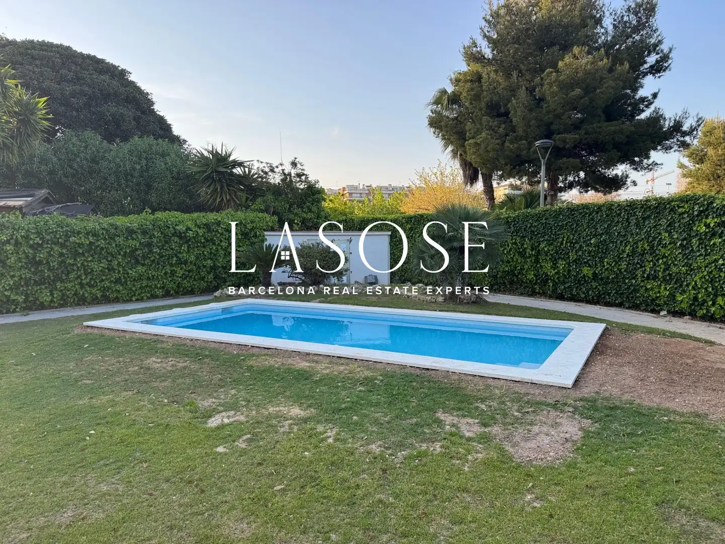 Swimming pool of Houses for sale in Sitges  with Heating, Private garden and Parquet flooring