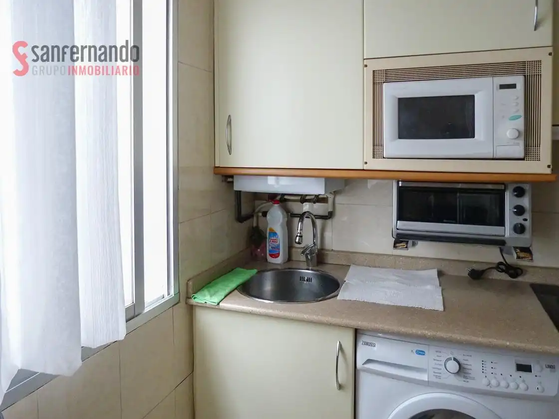 Kitchen of Flat for sale in Santander  with Heating and Furnished
