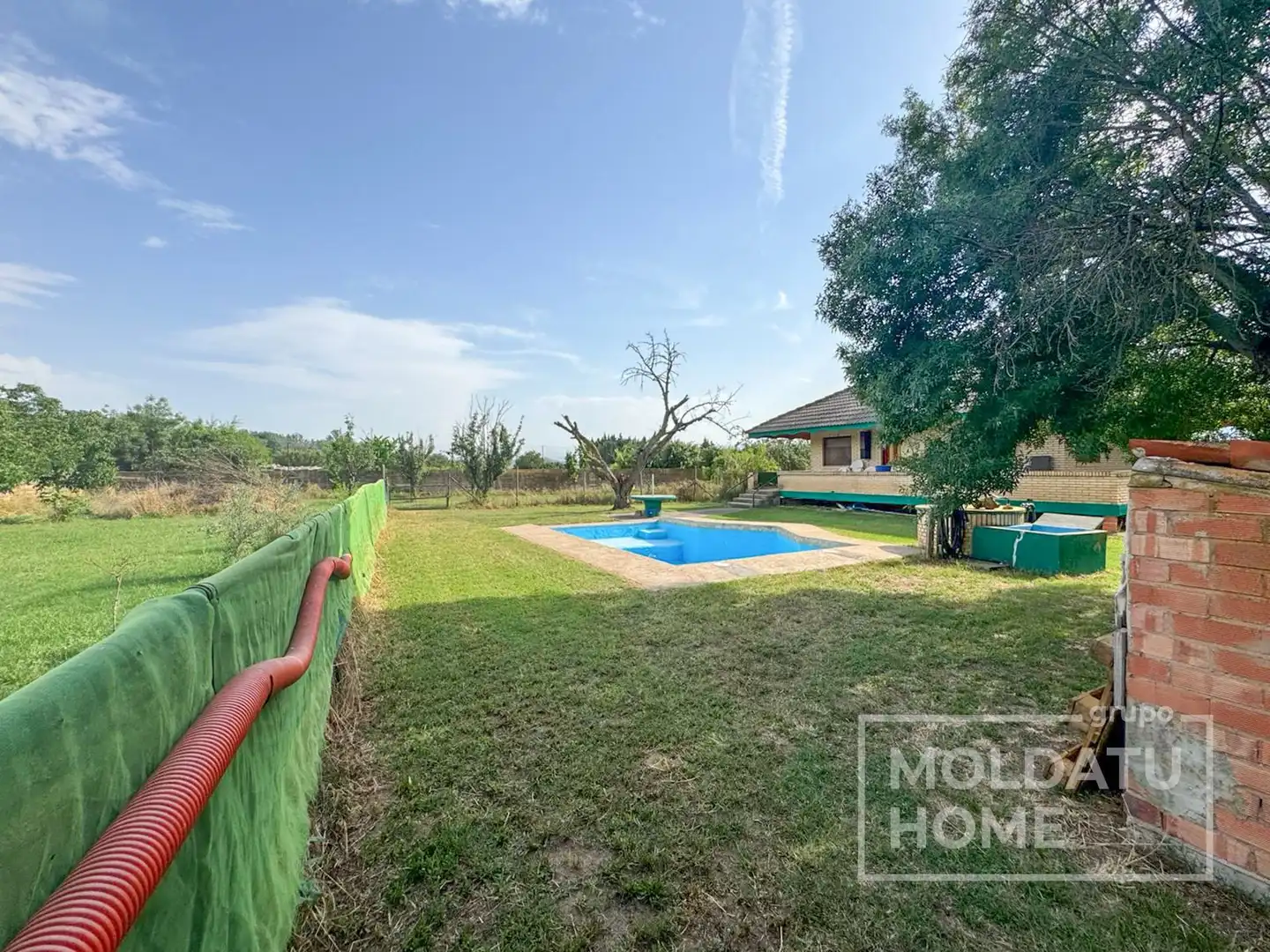 Vista exterior de Casa o chalet en venta en Lodosa con Calefacción, Jardín privado y Terraza