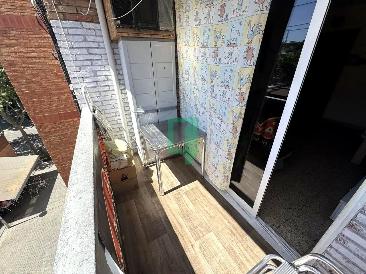 Balcony of Flat for sale in Badalona