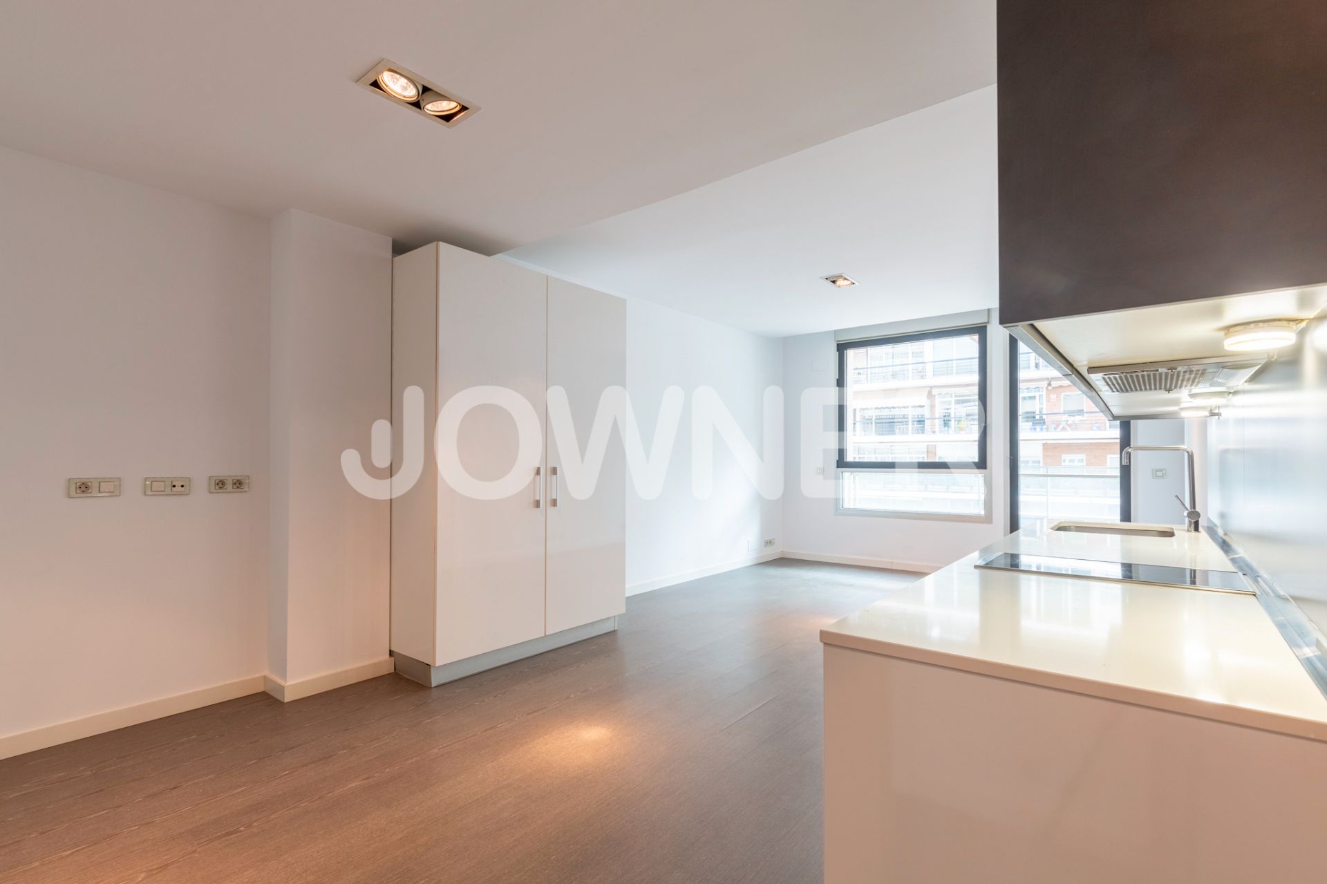 Kitchen of Flat for rent in  Madrid Capital  with Air Conditioner, Terrace and Storage room