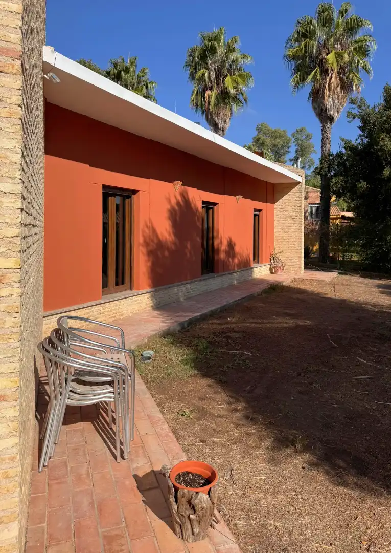 Vista exterior de Casa o chalet en venta en Carmona con Aire acondicionado, Calefacción y Jardín privado