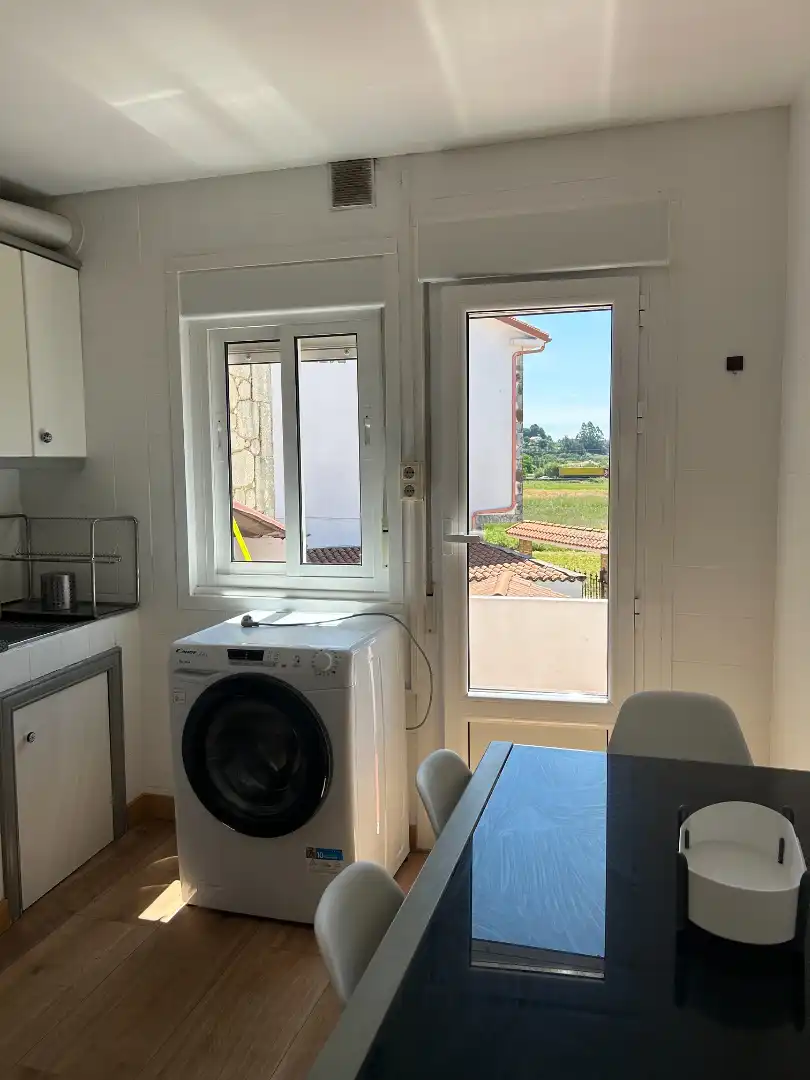 Balcony of Flat for rent in Santiago de Compostela   with Furnished