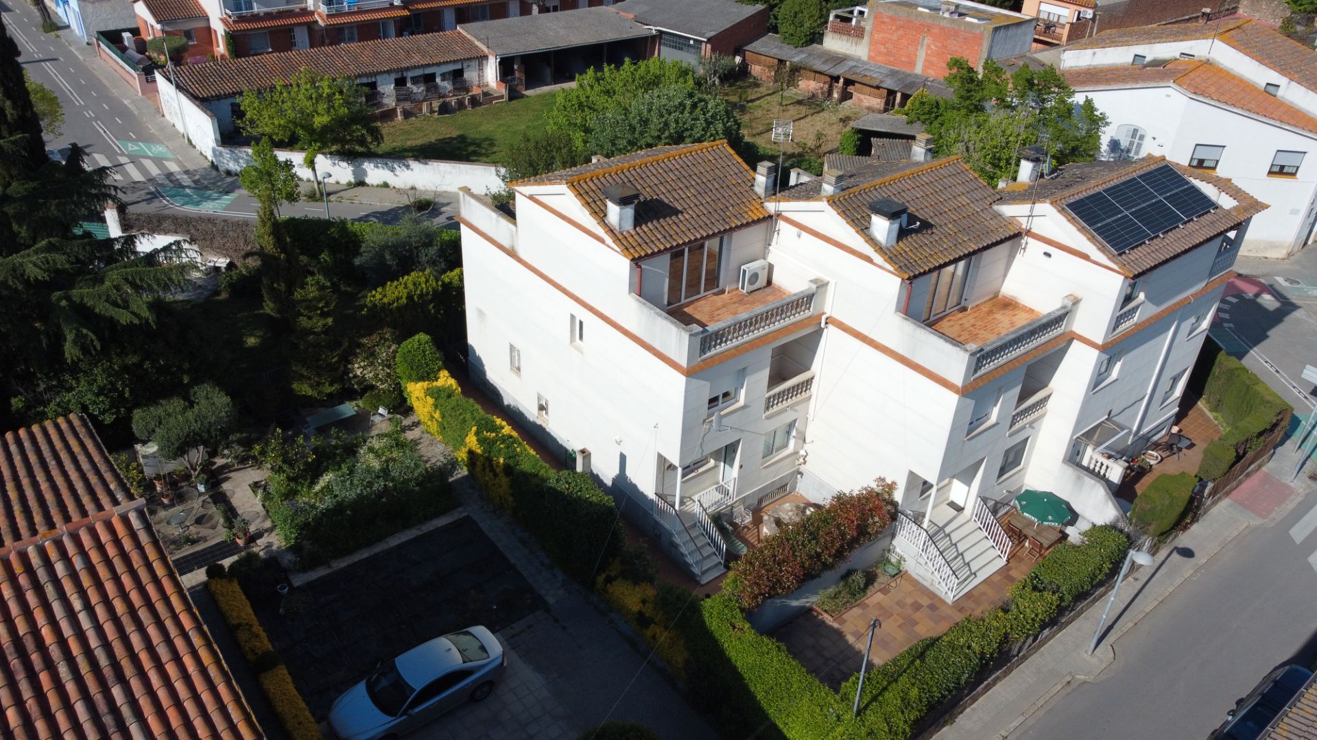 Vista exterior de Casa o xalet en venda en Cardedeu amb Aire condicionat, Calefacció i Jardí privat