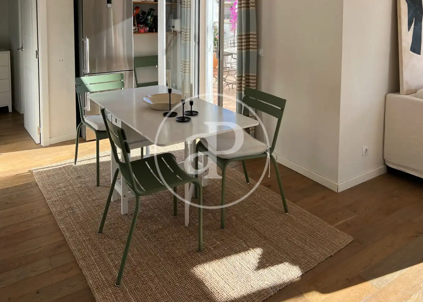 Esszimmer von Wohnung zur Miete in  Palma de Mallorca mit Klimaanlage, Heizung und Terrasse