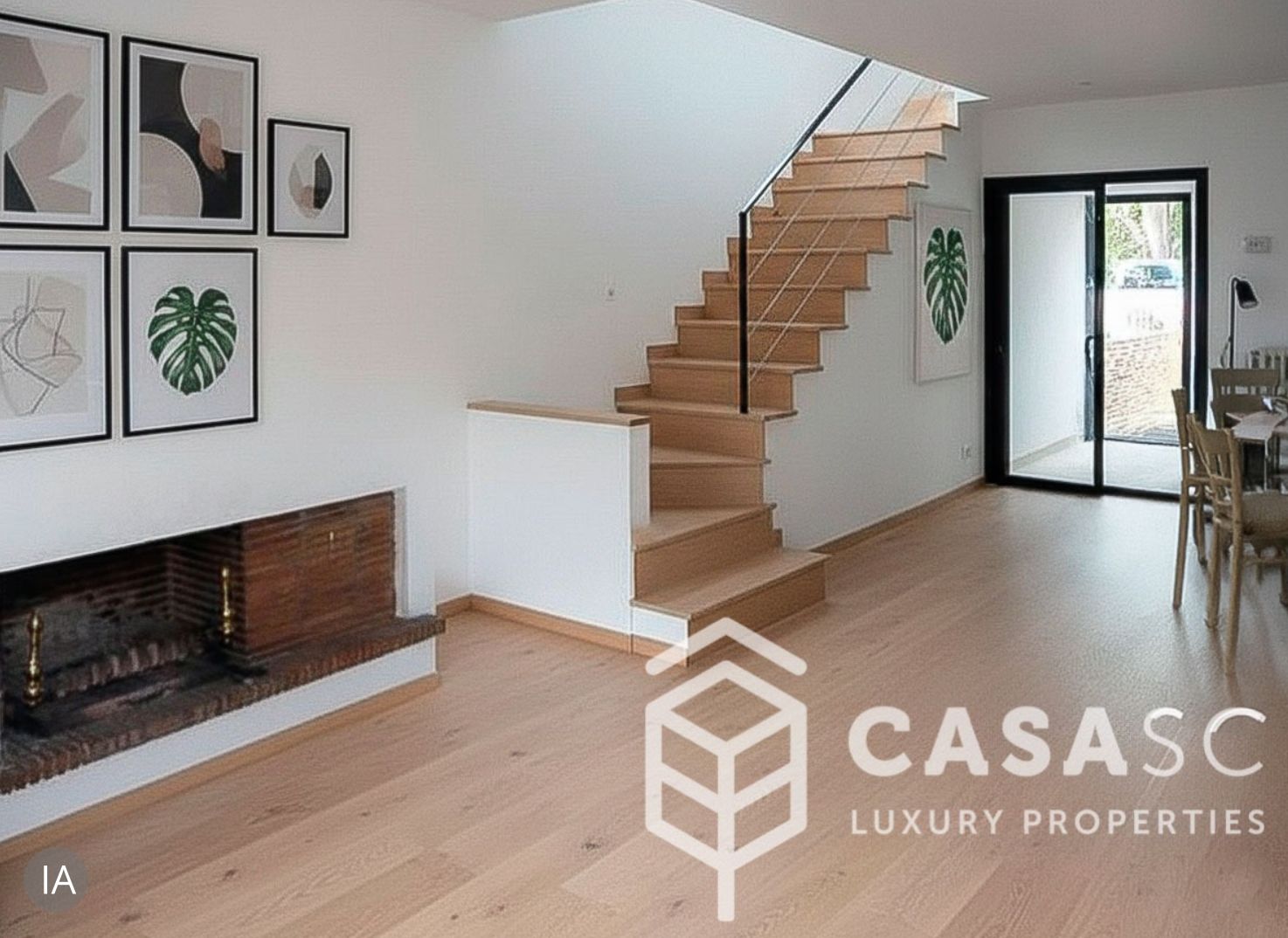 Casa adosada en venda en Sant Cugat del Vallès amb Aire condicionat, Parquet i Terrassa