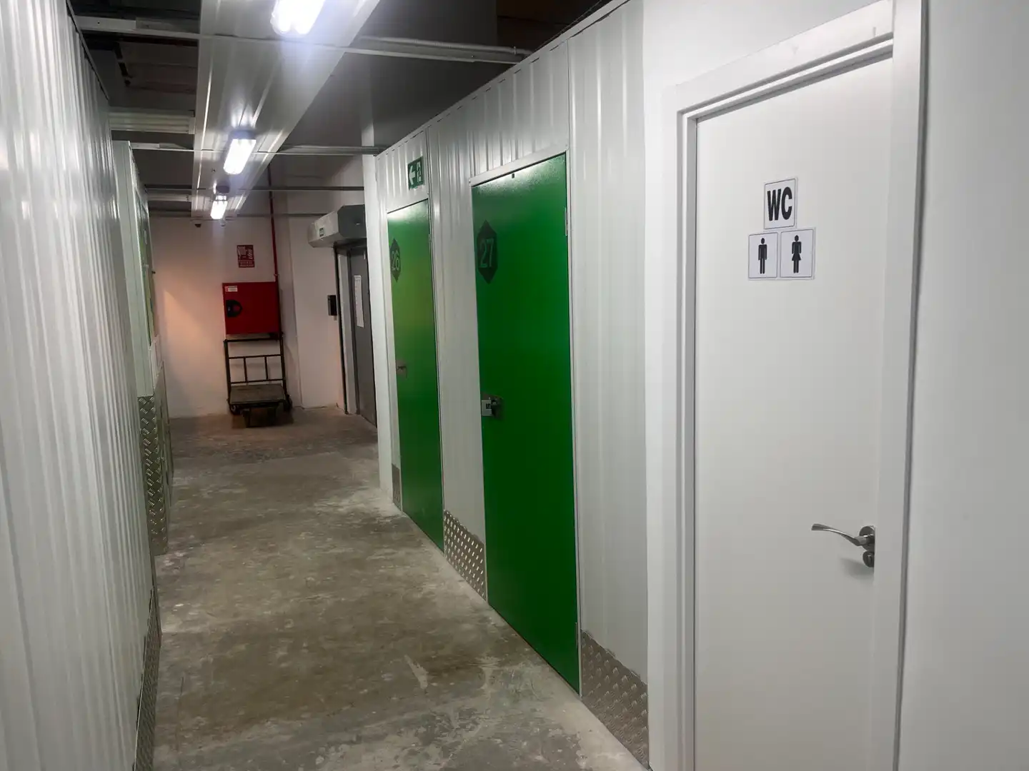 Traster de lloguer en Madrid amb Alarma