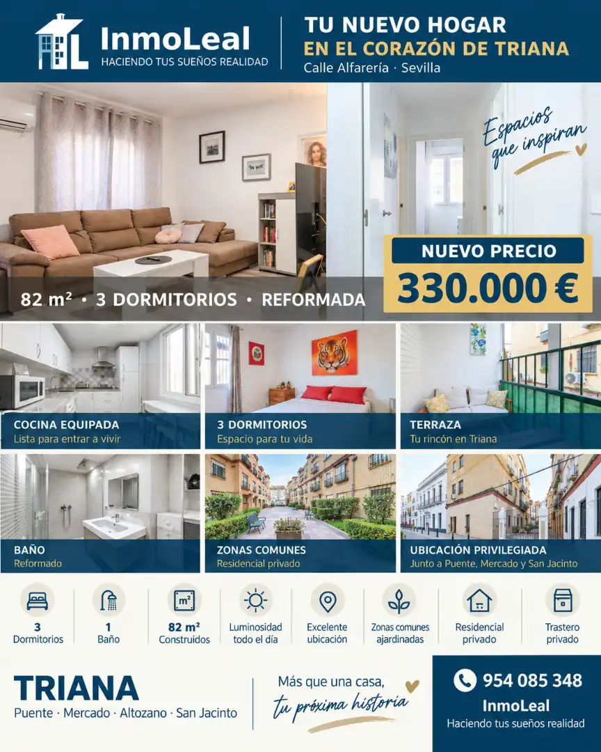 Wohnung mit Terrasse zum Verkauf in Calle Alfarería