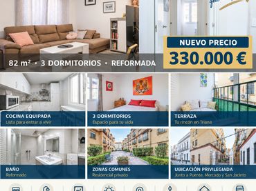 Piso con balcón en venta en Calle Alfarería