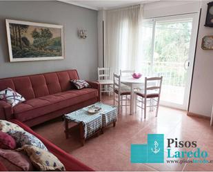 Bedroom of Flat to rent in Laredo  with Heating, Terrace and Furnished