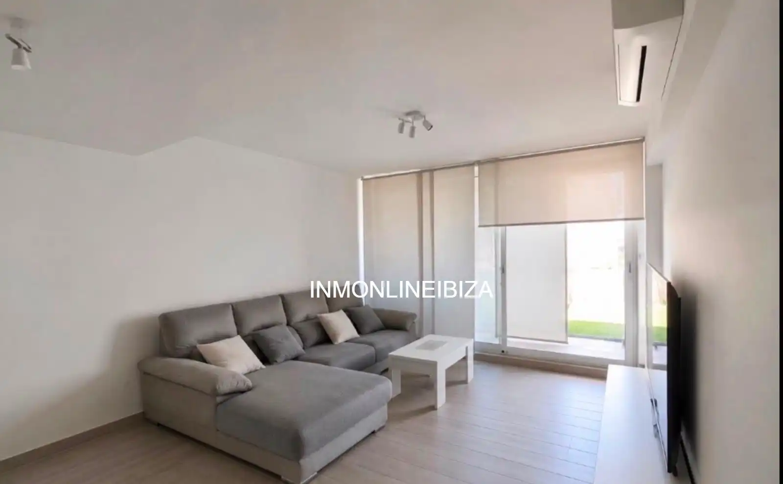 Sala de estar de Casa adosada en venta en Eivissa con Aire acondicionado y Horno