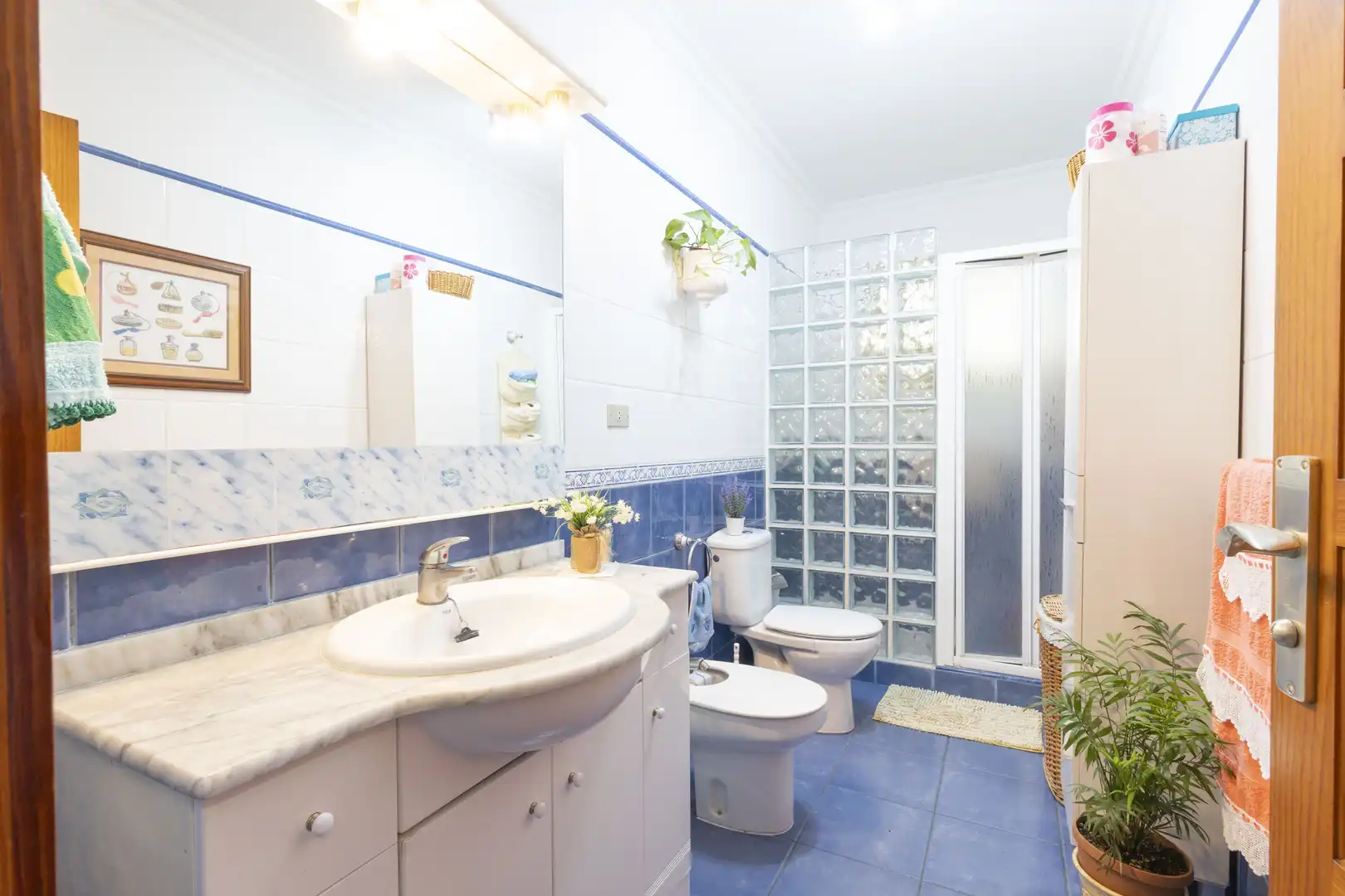Baño de Casa adosada en venta en Los Realejos con Jardín privado y Terraza
