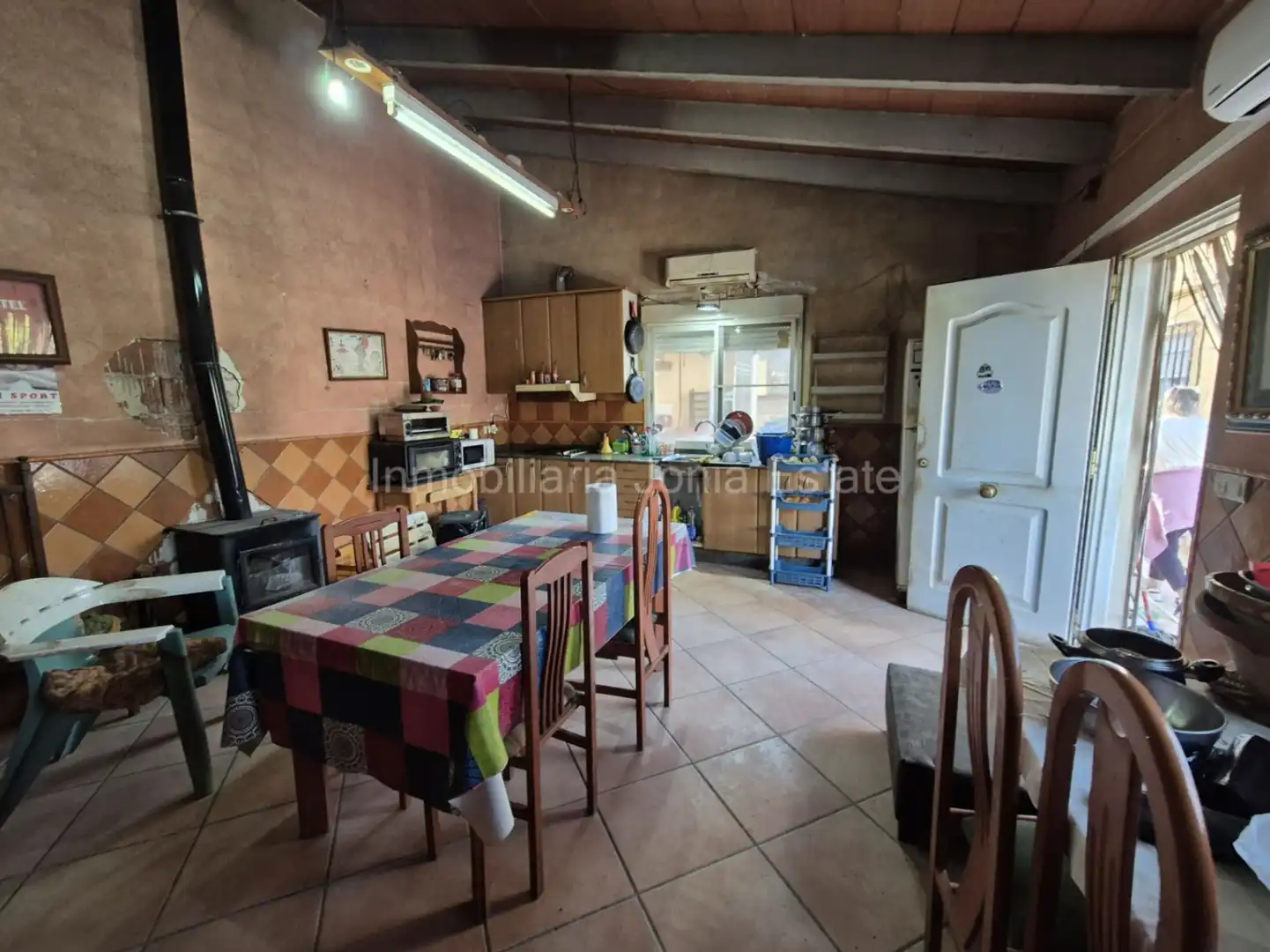 Cuina de Casa o xalet en venda en Càrcer amb Terrassa