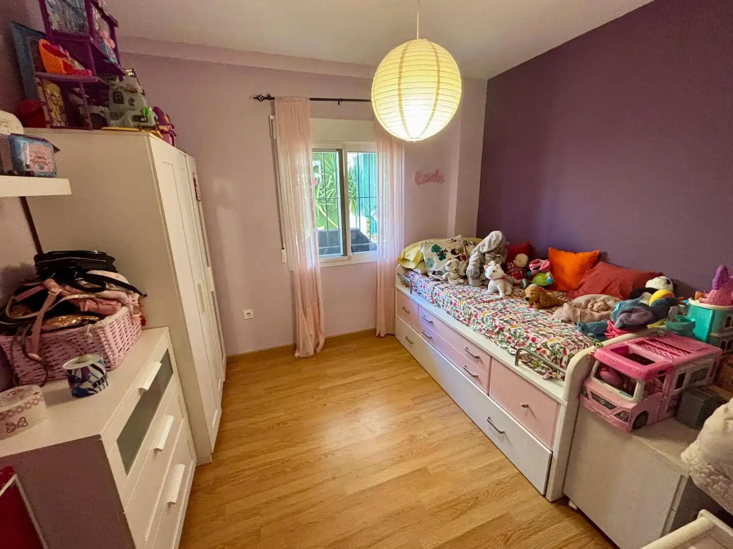 Bedroom of Flat for sale in Benalmádena  with Air Conditioner, Private garden and Terrace