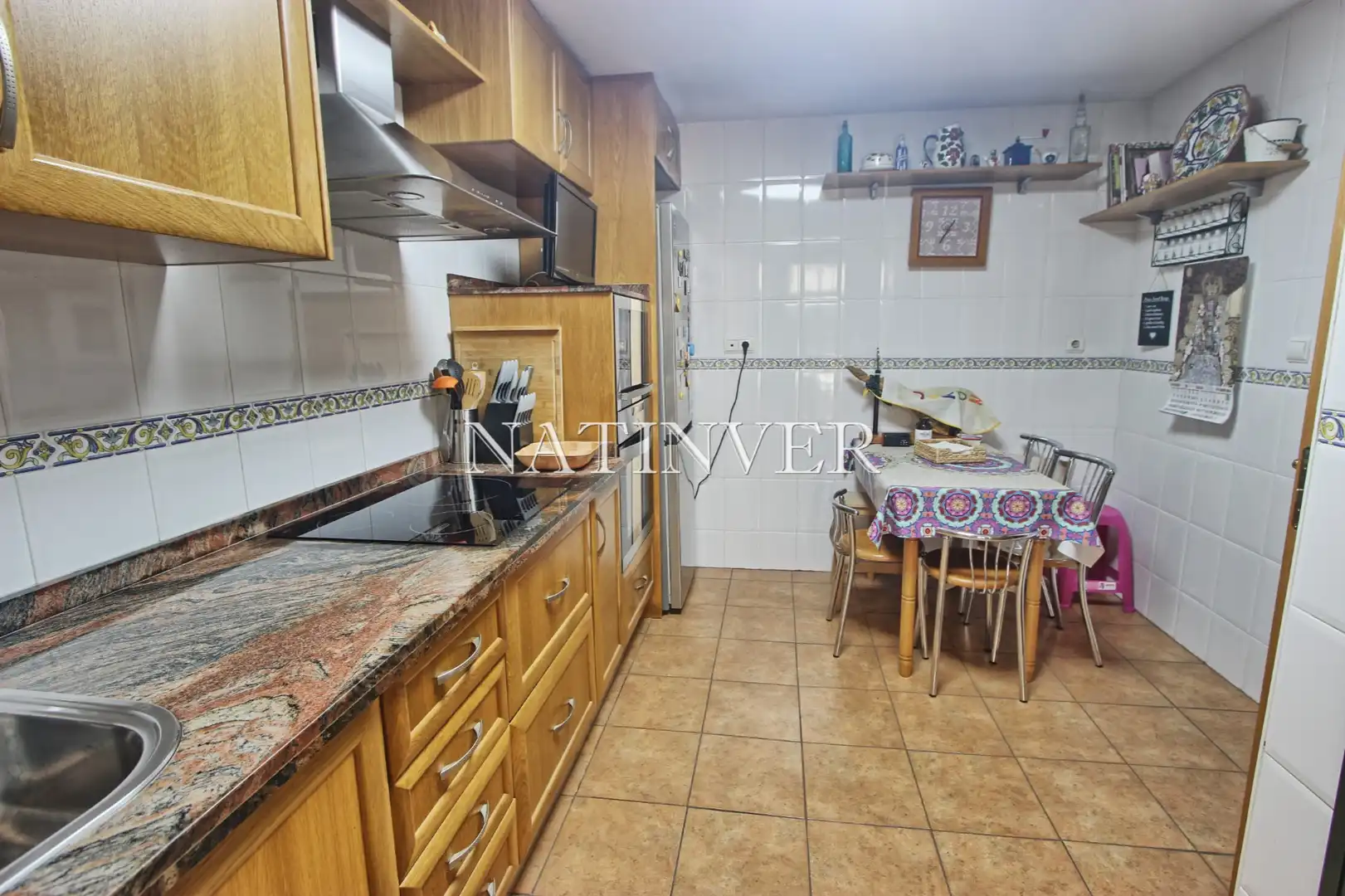 Cocina de Casa adosada en venta en Rincón de la Victoria con Aire acondicionado, Calefacción y Terraza