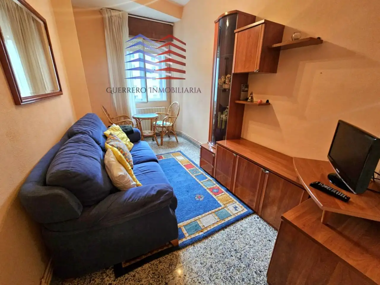 Sala d'estar de Apartament de lloguer en Ourense Capital  amb Calefacció, Terrassa i Traster