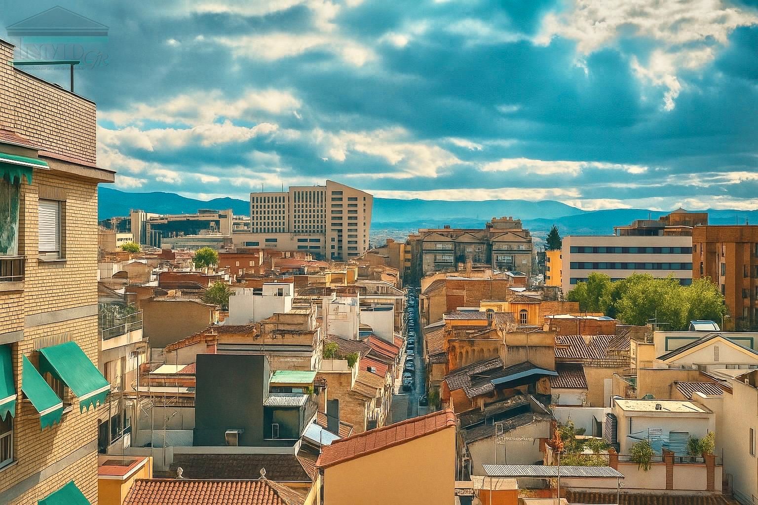 Exterior view of Flat for sale in  Granada Capital  with Air Conditioner and Furnished