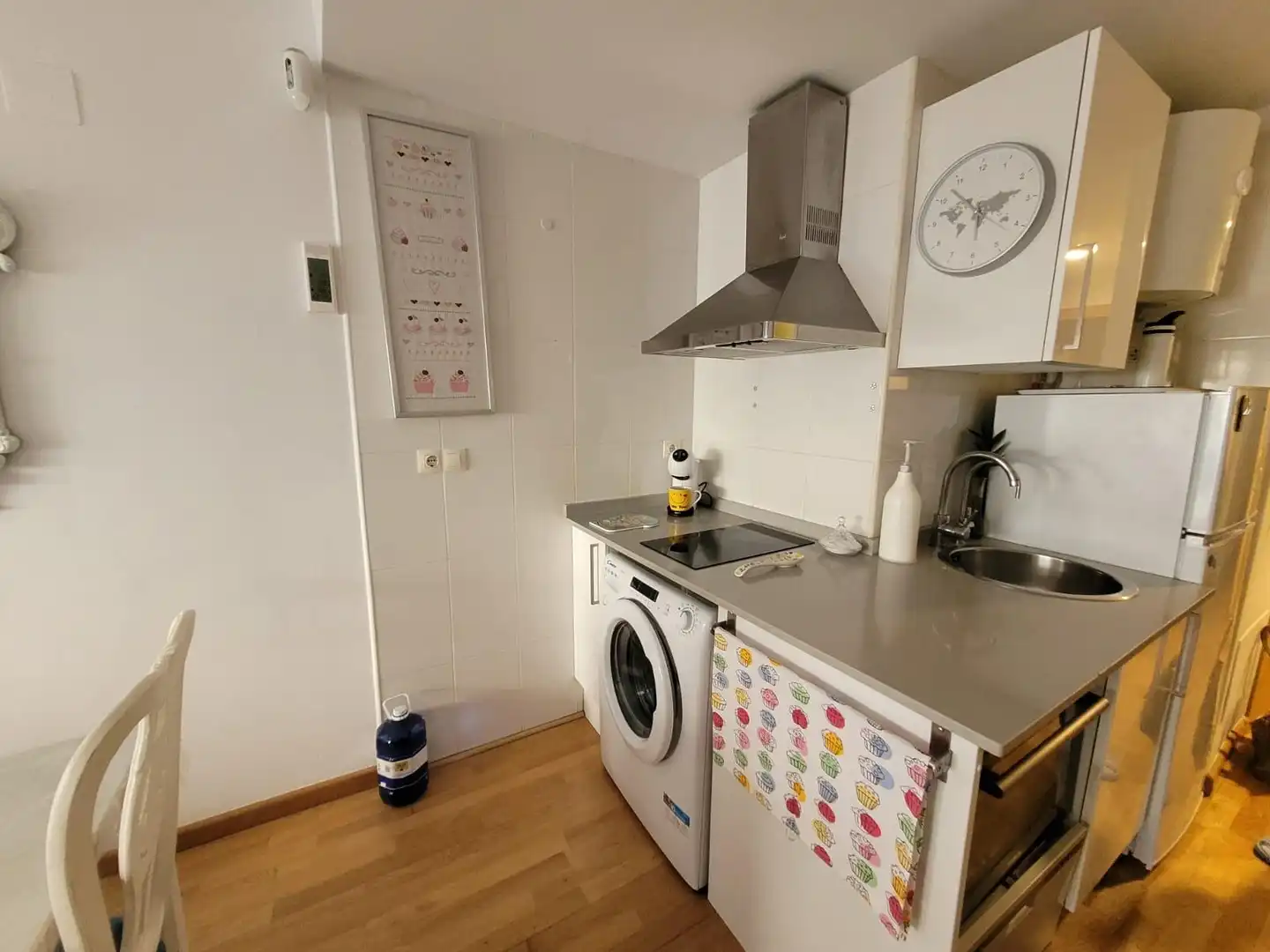 Cocina de Apartamento en venta en Alicante / Alacant con Aire acondicionado, Terraza y Trastero
