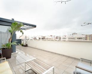 Terrace of Attic to rent in  Valencia Capital  with Air Conditioner, Heating and Parquet flooring