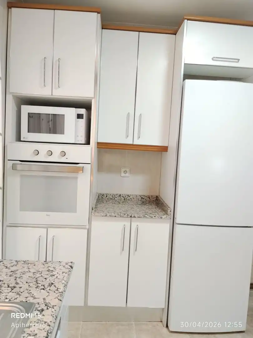 Cocina de Piso de alquiler en Alicante / Alacant con Amueblado y Balcón