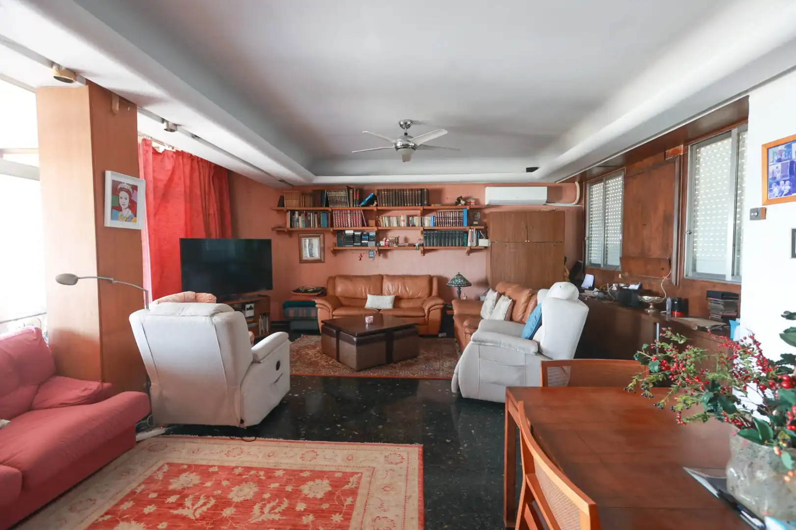 Sala d'estar de Àtic en venda en Valencia amb Aire condicionat i Terrassa