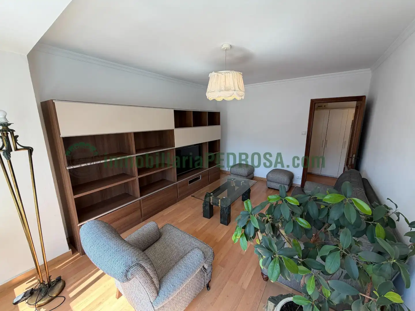 Sala de estar de Piso de alquiler en Pontevedra Capital  con Calefacción, Amueblado y Balcón