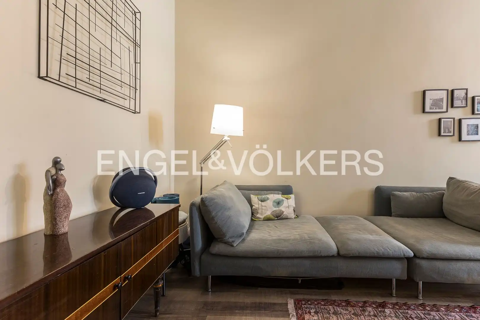 Wohnzimmer von Wohnung zum Verkauf in Barcelona mit Heizung und Terrasse