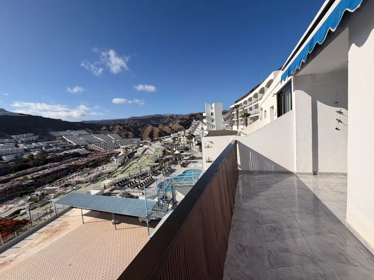 Terrassa de Apartament en venda en Mogán amb Aire condicionat, Terrassa i Moblat