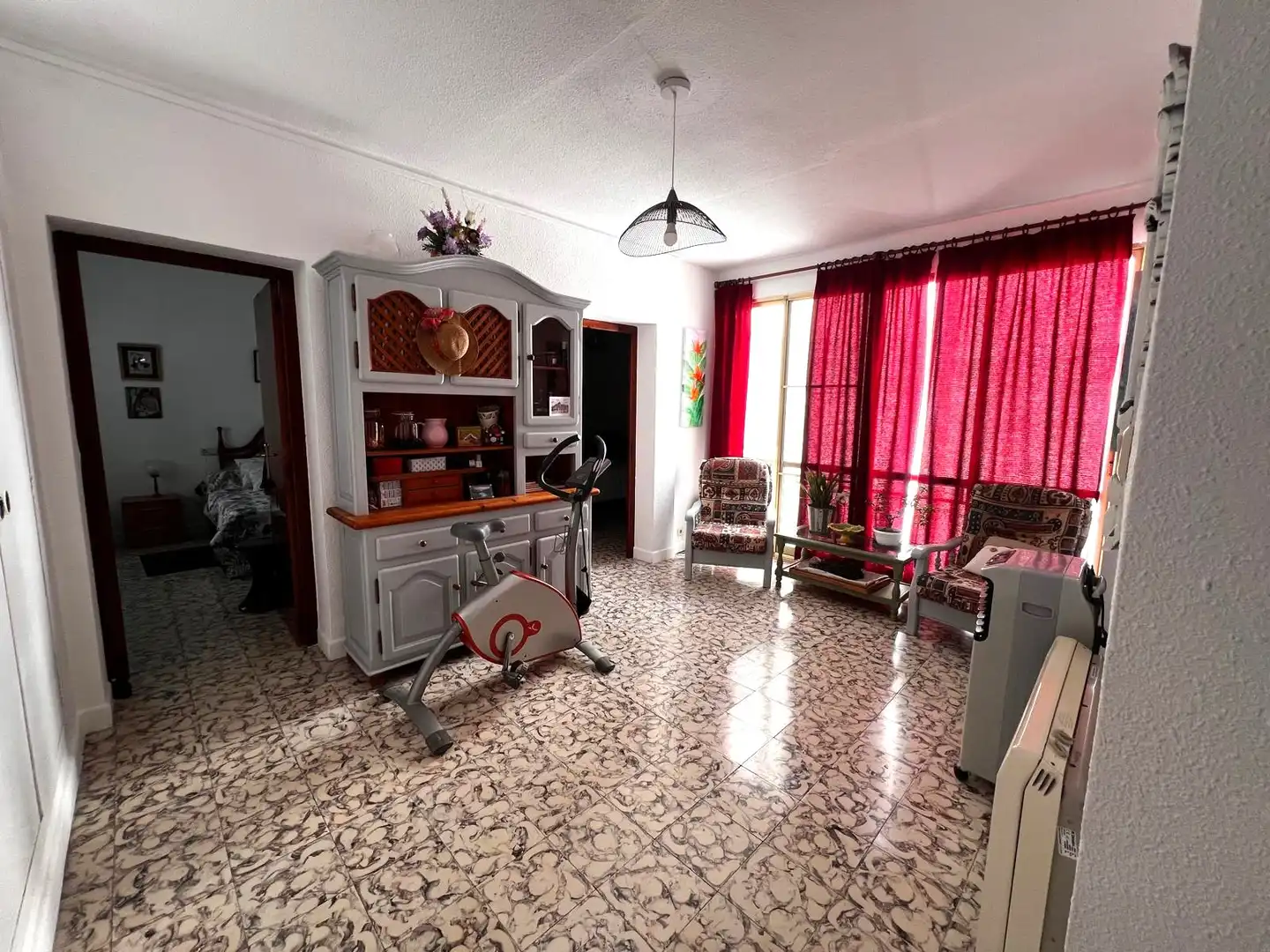 Sala de estar de Piso en venta en Benicarló con Aire acondicionado, Amueblado y Horno