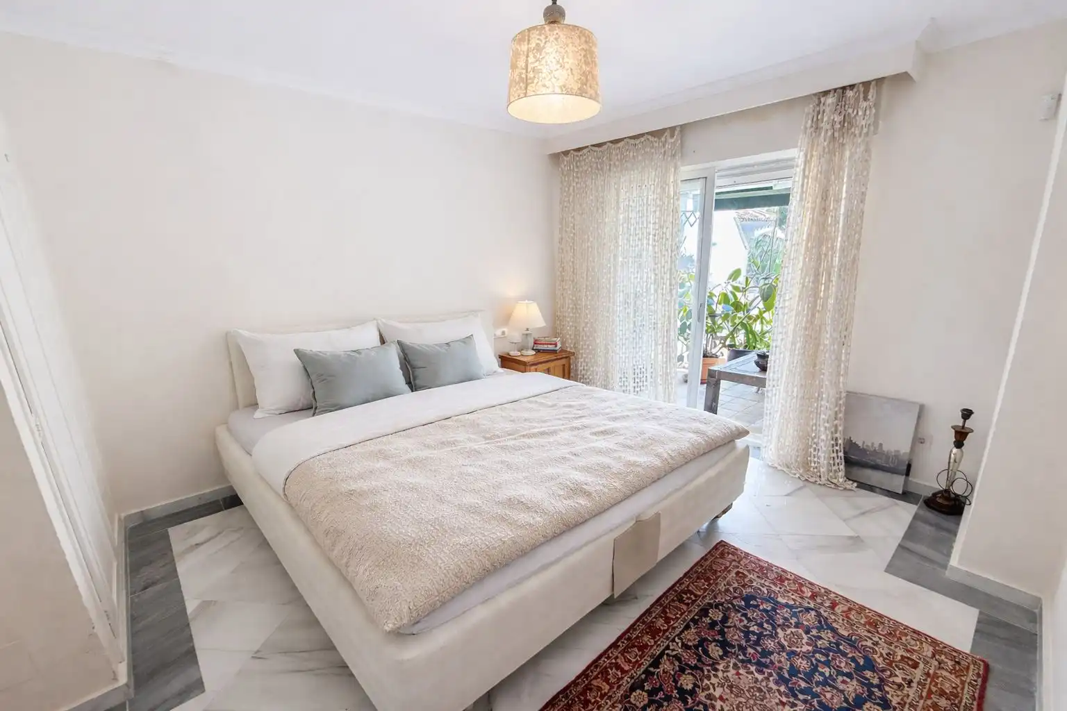 Bedroom of Apartments for sale in Mijas  with Private garden, Alarm and Community pool