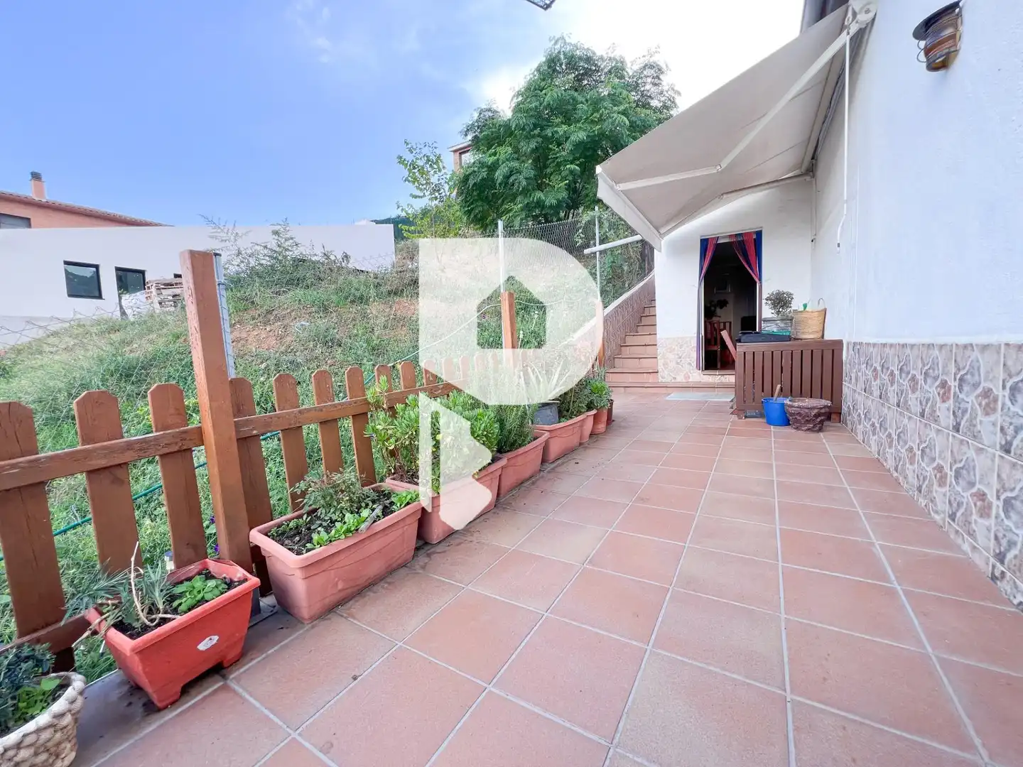 Terrace of Houses for sale in Sant Andreu de la Barca  with Air Conditioner, Heating and Private garden