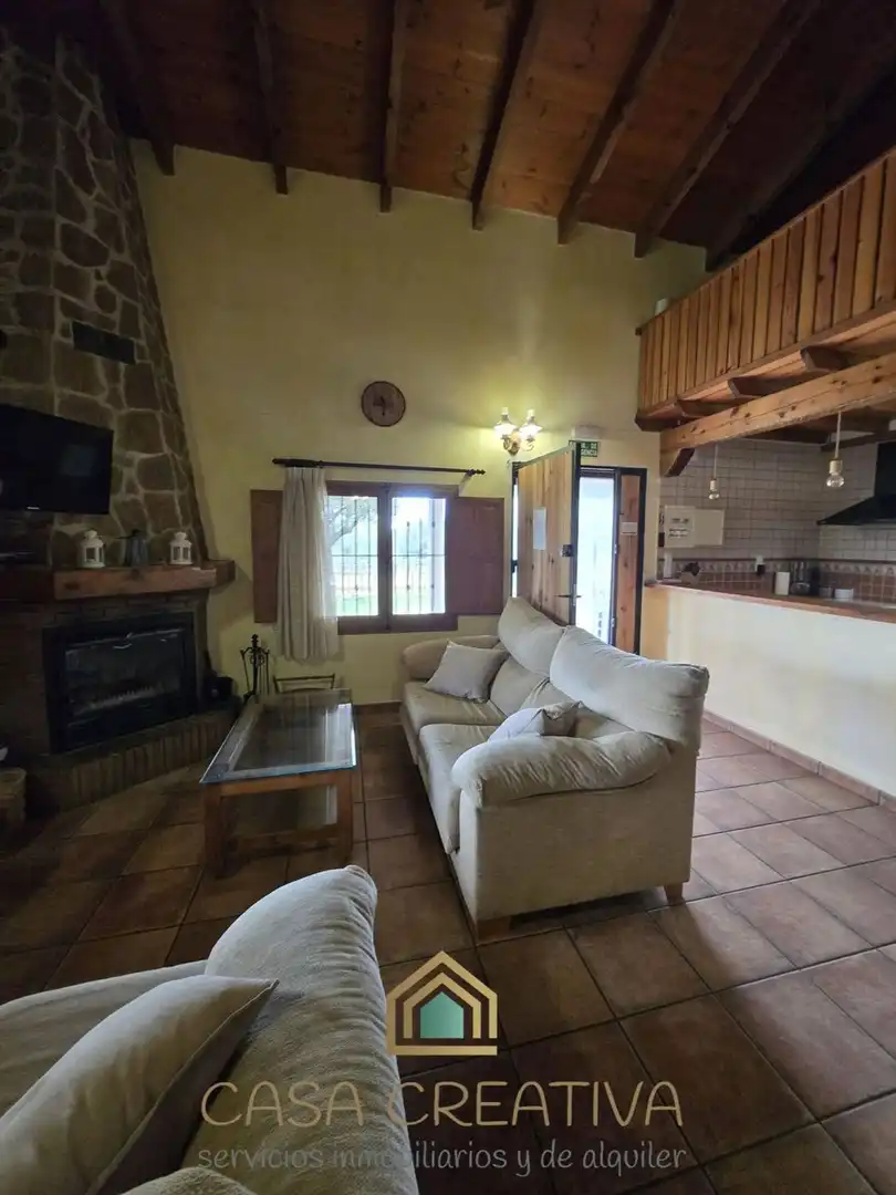 Sala de estar de Casa o chalet en venta en Chella con Aire acondicionado, Jardín privado y Amueblado