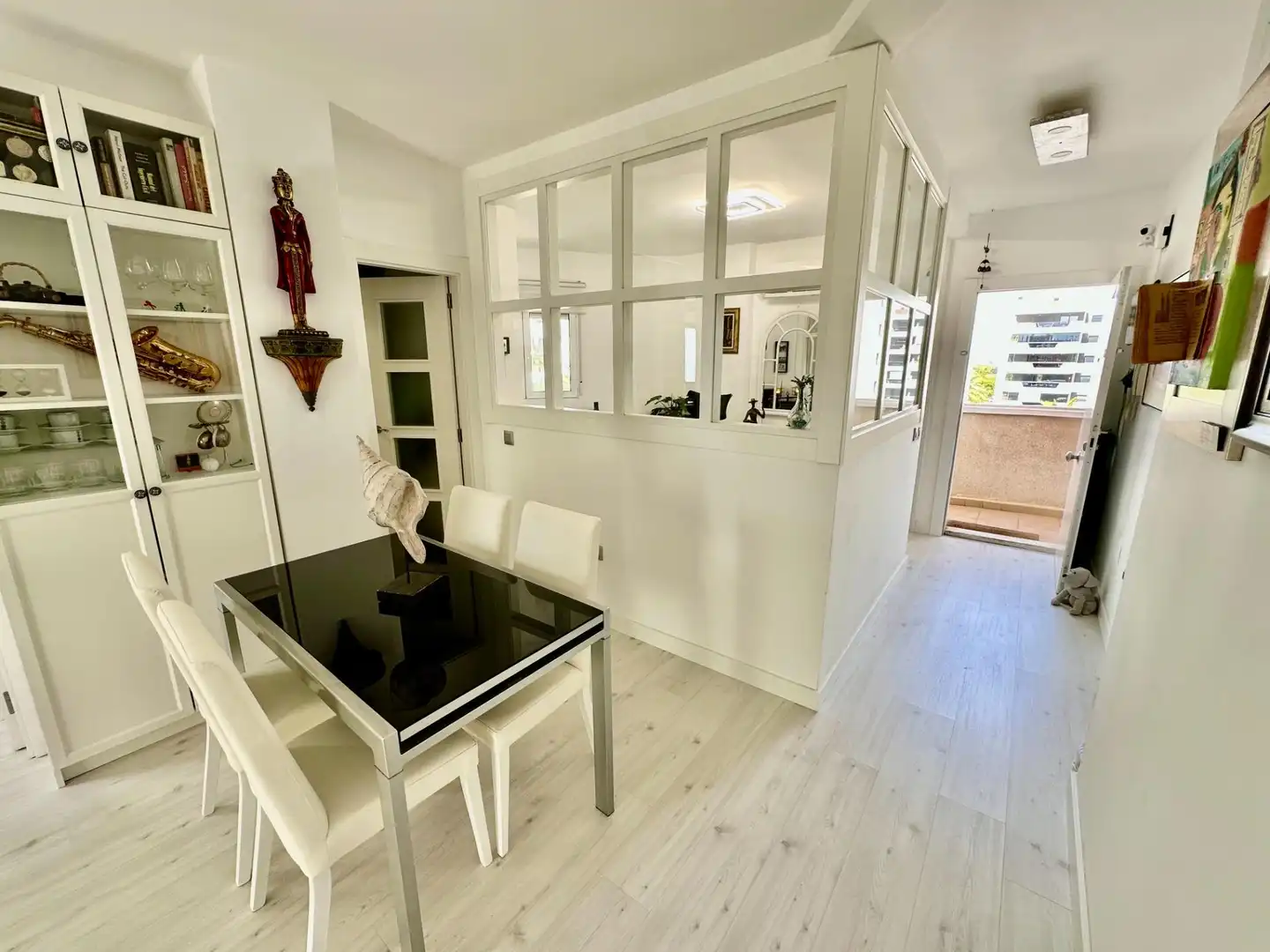 Dining room of Flat for sale in Elche / Elx  with Air Conditioner, Heating and Private garden