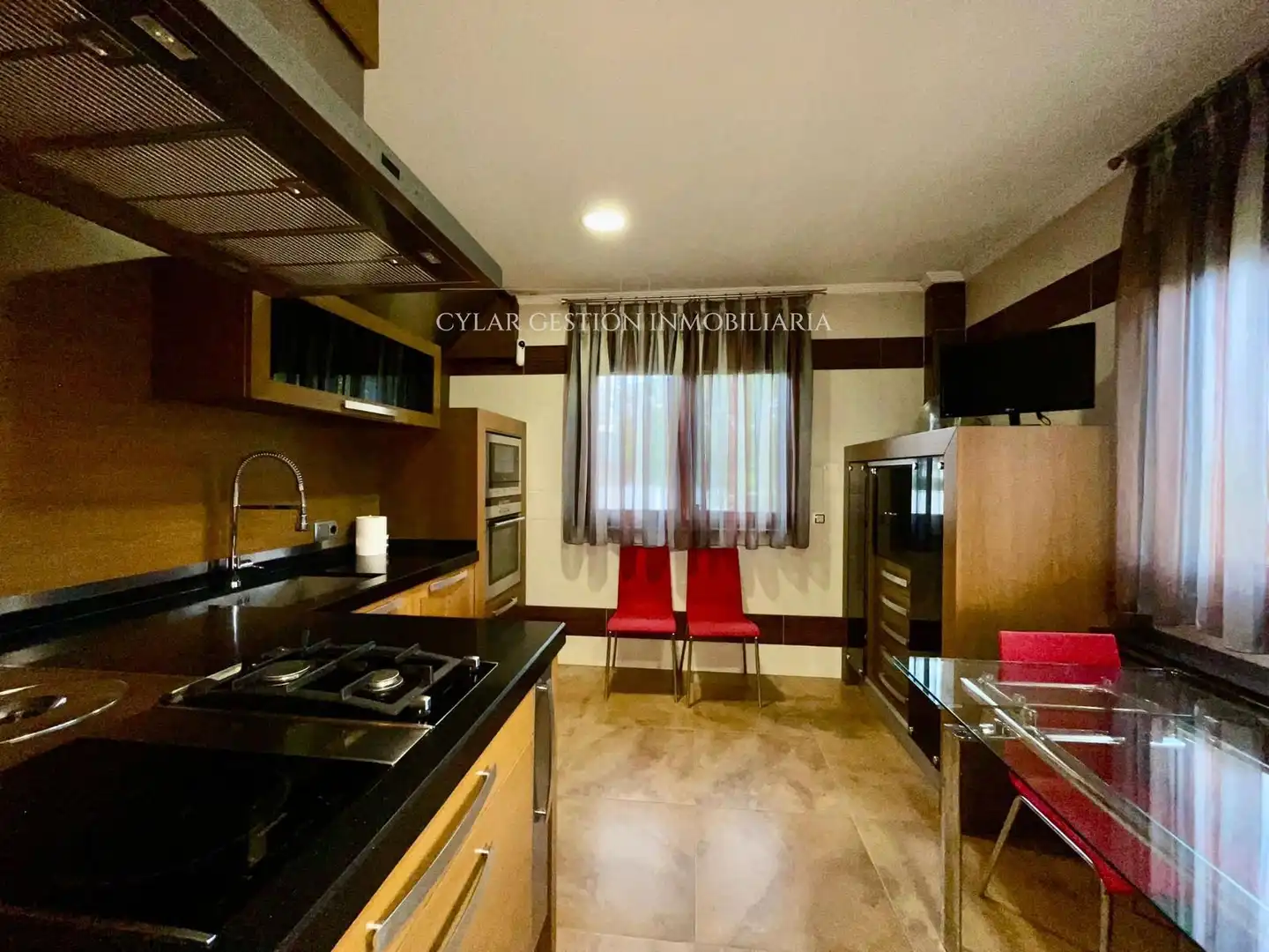 Cocina de Casa o chalet en venta en San Cristóbal de la Cuesta con Calefacción, Parquet y Terraza
