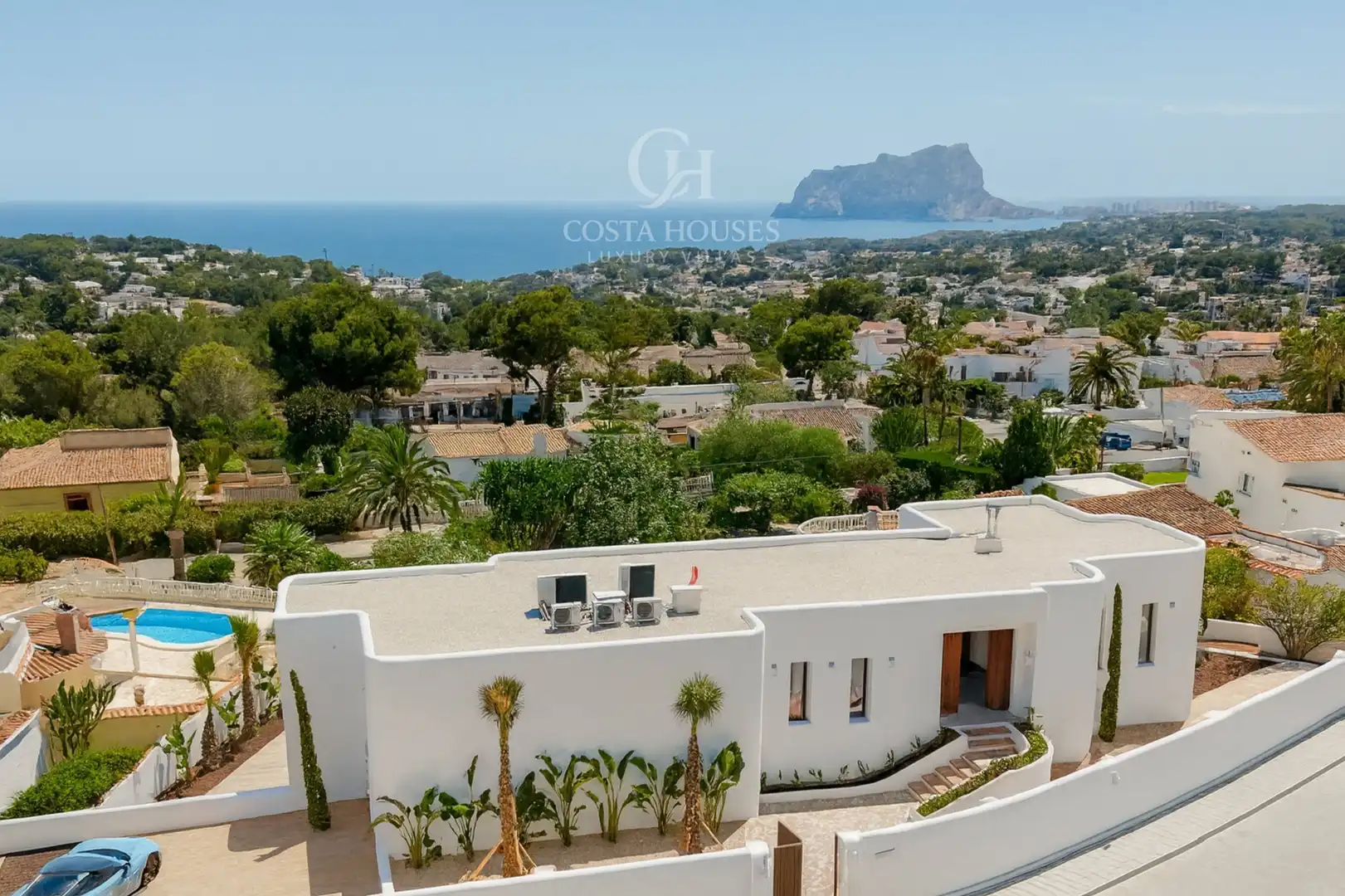 Vista exterior de Casa o chalet en venta en Benissa con Aire acondicionado, Calefacción y Jardín privado