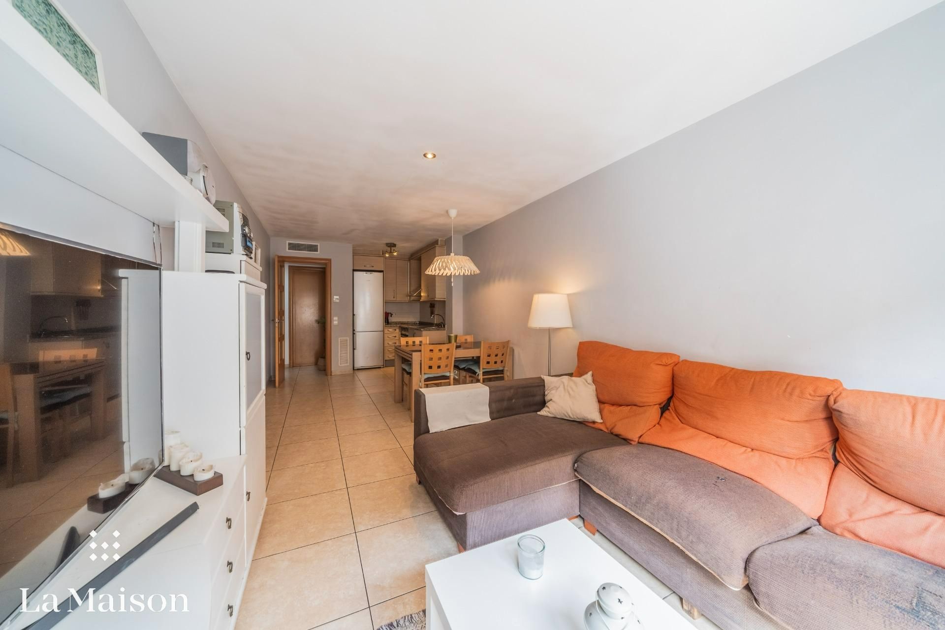 Sala de estar de Piso en venta en Mataró con Aire acondicionado, Calefacción y TV