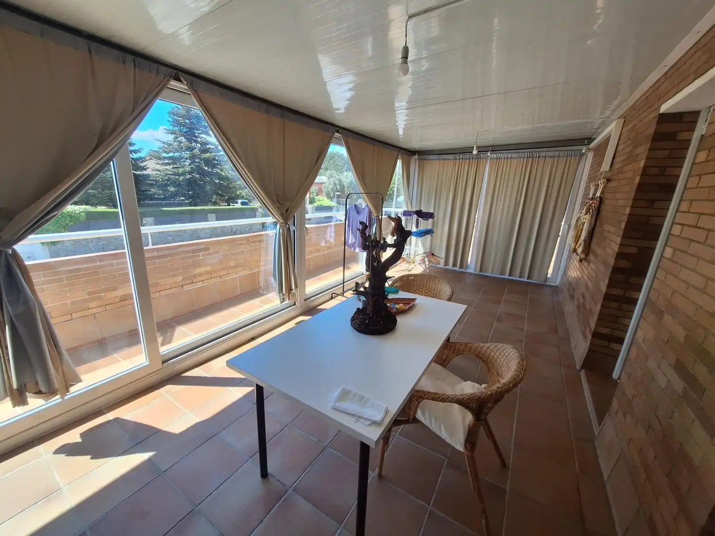 Terrassa de Casa o xalet en venda en Sant Quirze del Vallès amb Aire condicionat, Calefacció i Jardí privat