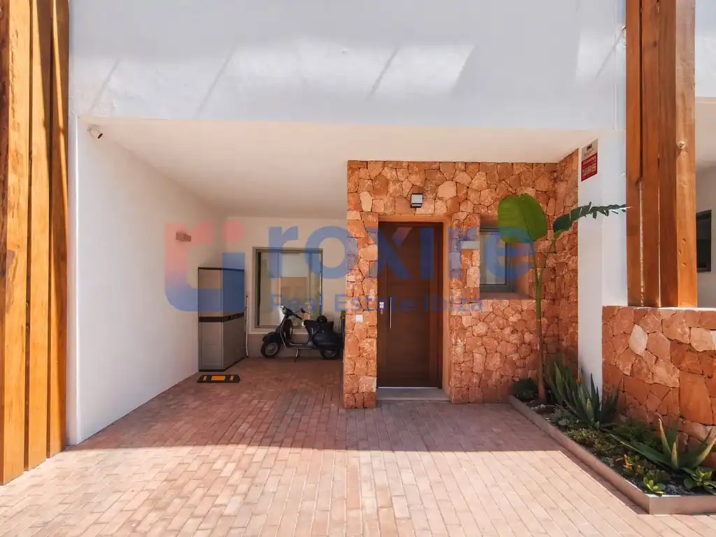 Terraza de Casa adosada de alquiler en Sant Antoni de Portmany con Aire acondicionado, Calefacción y Jardín privado