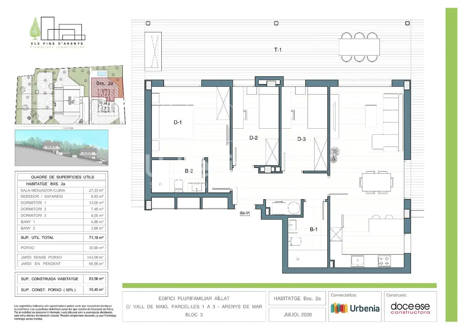 Flat with pool for sale in Vall de Mig, imagen 9