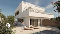 Exterior view of House or chalet for sale in Castelldefels  with Air Conditioner, Terrace and Swimming Pool