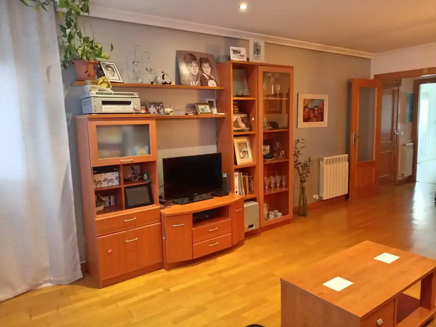 Sala de estar de Casa adosada en venta en Fitero con Aire acondicionado, Jardín privado y Parquet