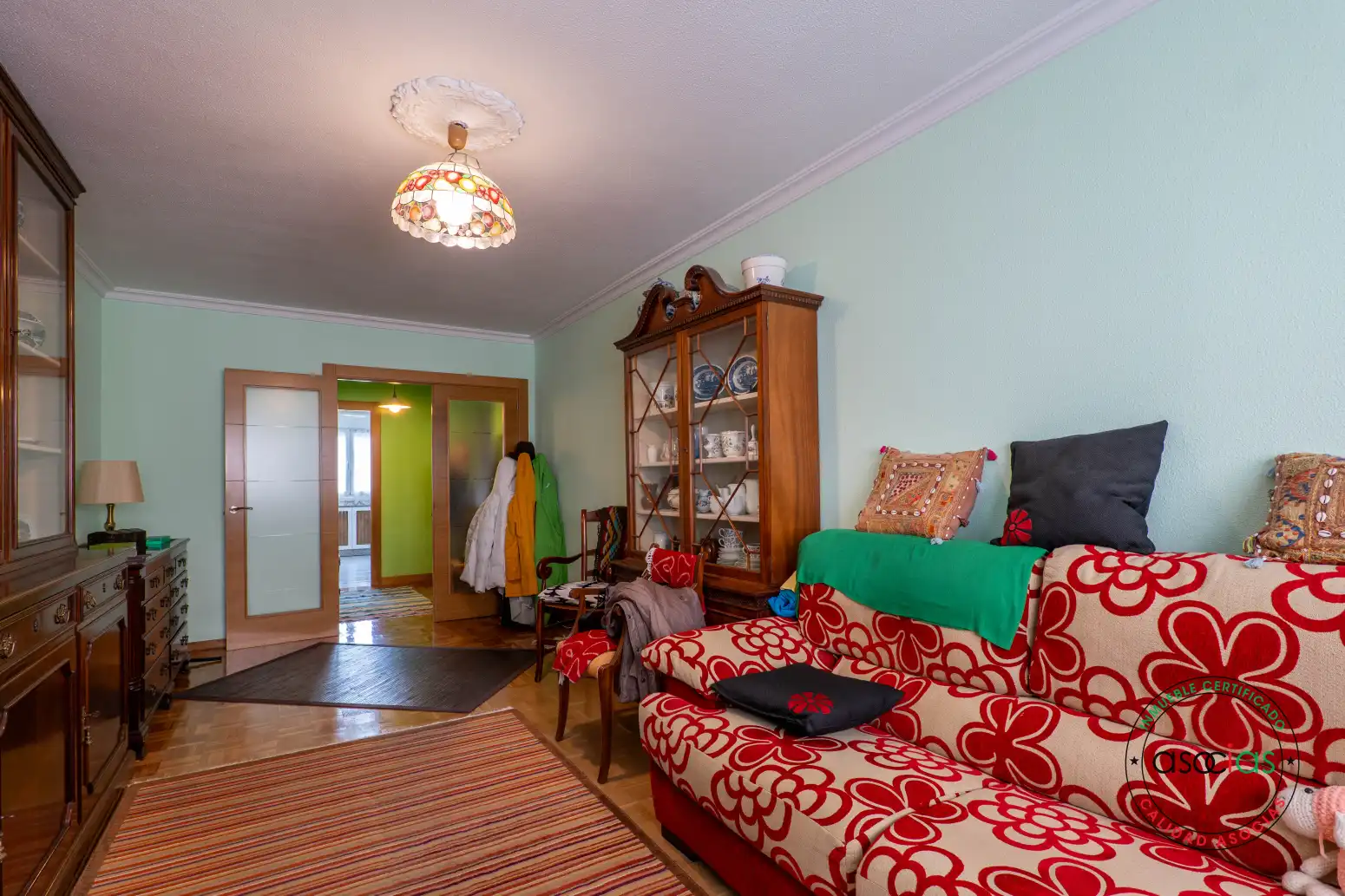 Sala de estar de Piso en venta en Gijón  con Calefacción y Parquet
