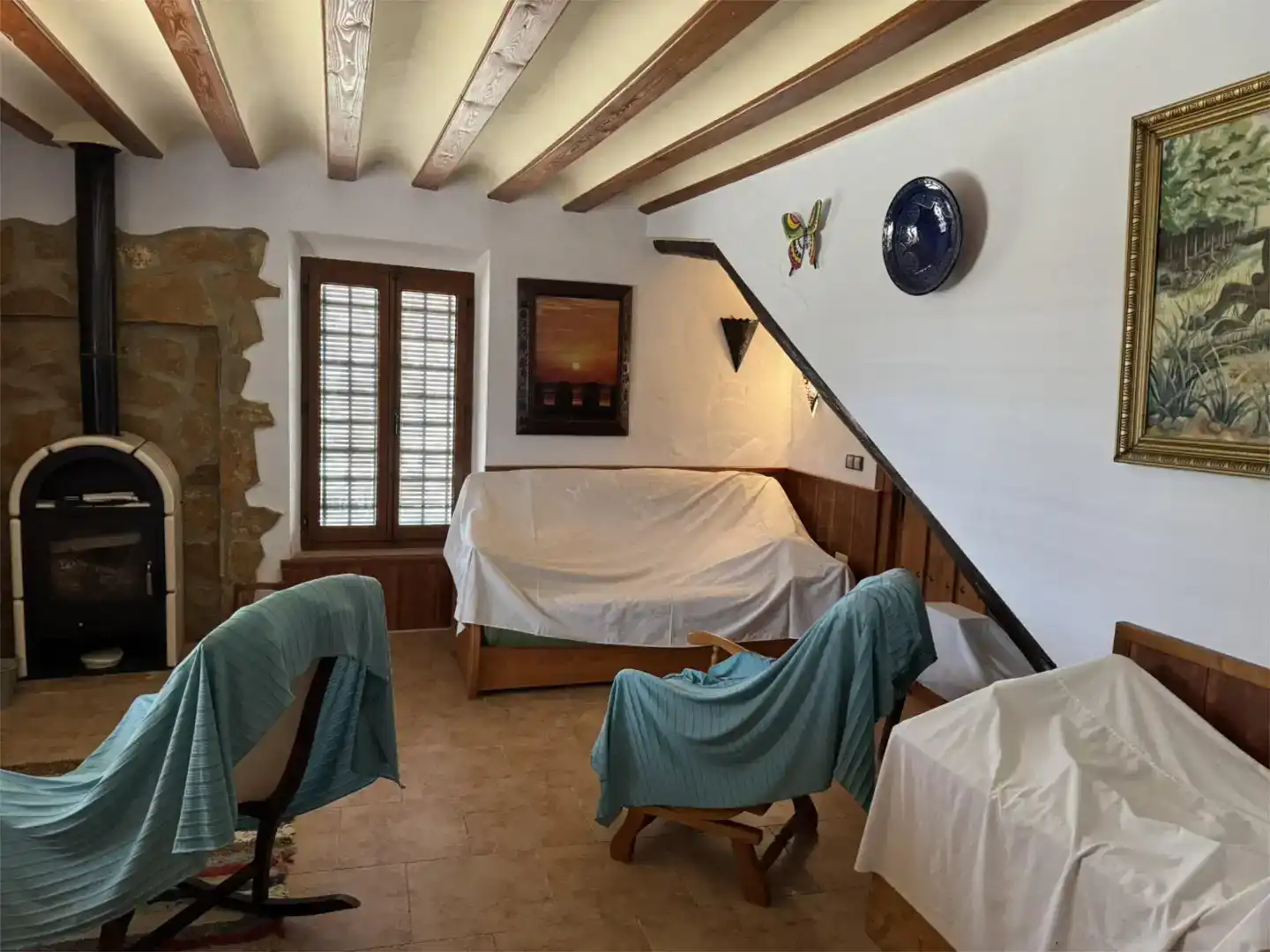 Finca rústica en venta en Galera con Jardín privado, Trastero y Amueblado