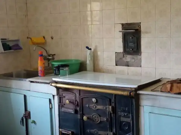 Cocina de Finca rústica en venta en Cudillero con Calefacción, Jardín privado y Terraza