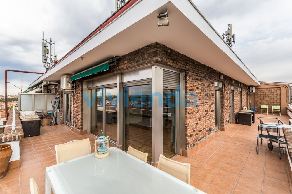 Terrace of Flat to rent in  Madrid Capital  with Air Conditioner, Heating and Terrace
