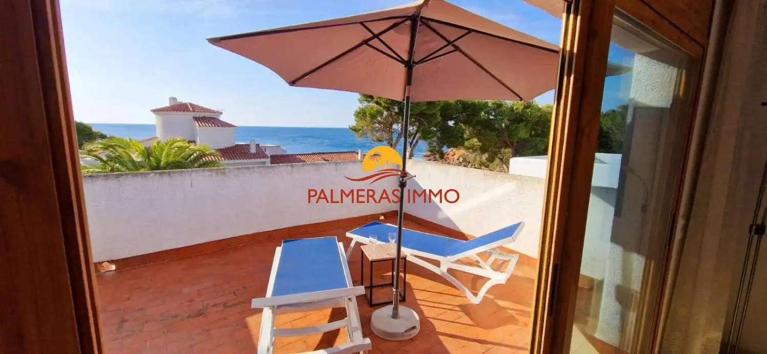 Terrasse von Haus oder Chalet zum Verkauf in L'Ametlla de Mar  mit Klimaanlage, Terrasse und Schwimmbad