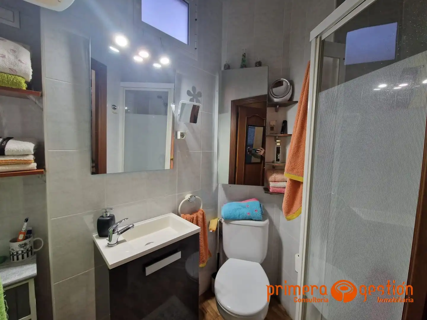 Baño de Casa o chalet en venta en Lora del Río con Aire acondicionado, Calefacción y Terraza